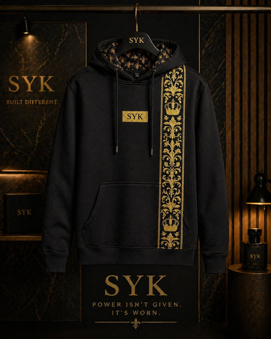 SYK Noir Royale Hoodie – Limited Edition ( Statement )