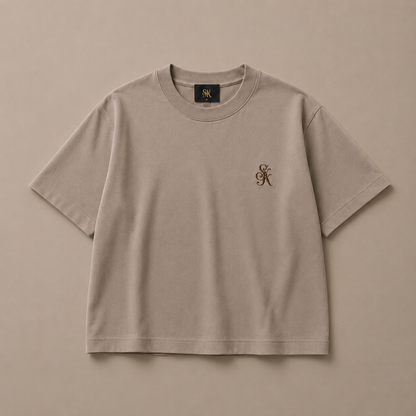 SYK Signature T-Shirt – Mocha Taupe