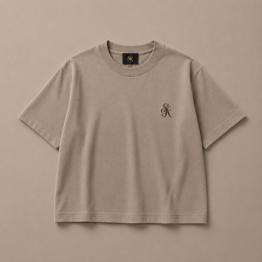 SYK Signature T-Shirt – Mocha Taupe