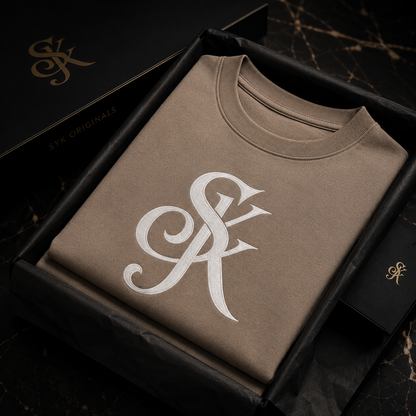 SYK OSLO Tee – Stone Taupe