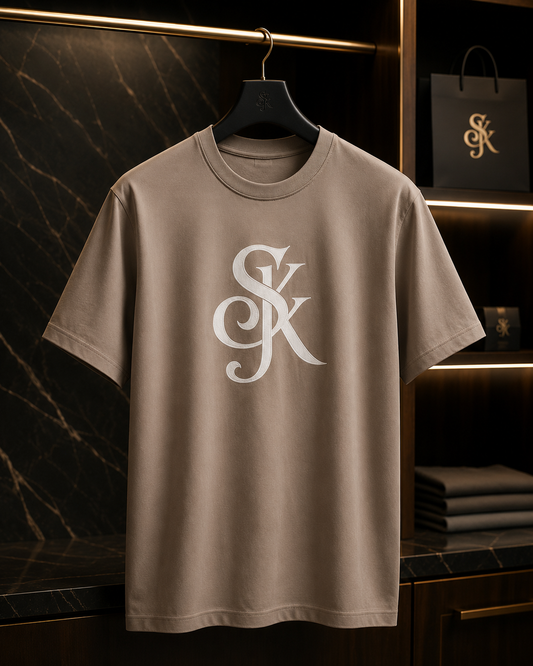 SYK OSLO Tee – Stone Taupe