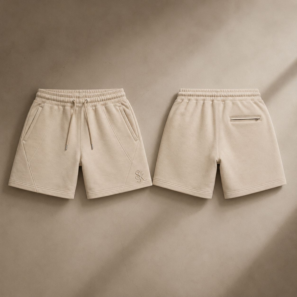 SYK Signature Shorts – Desert Sand